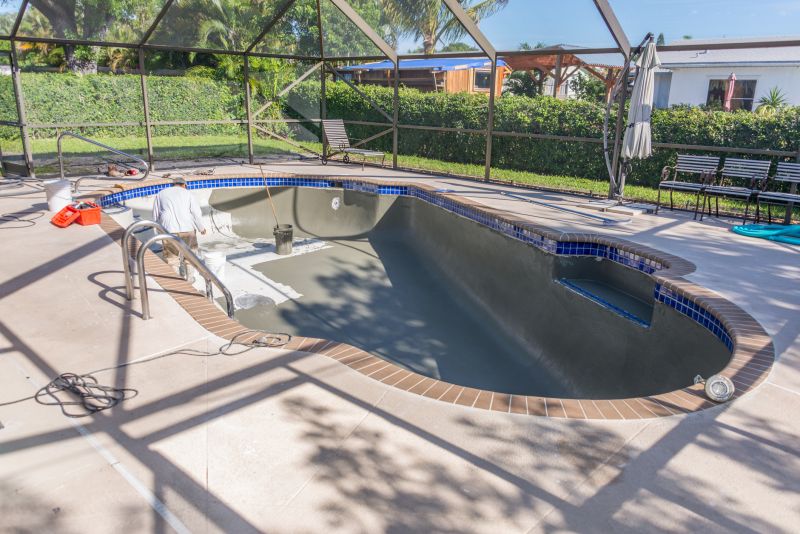 Backyard Concrete Resurfacing