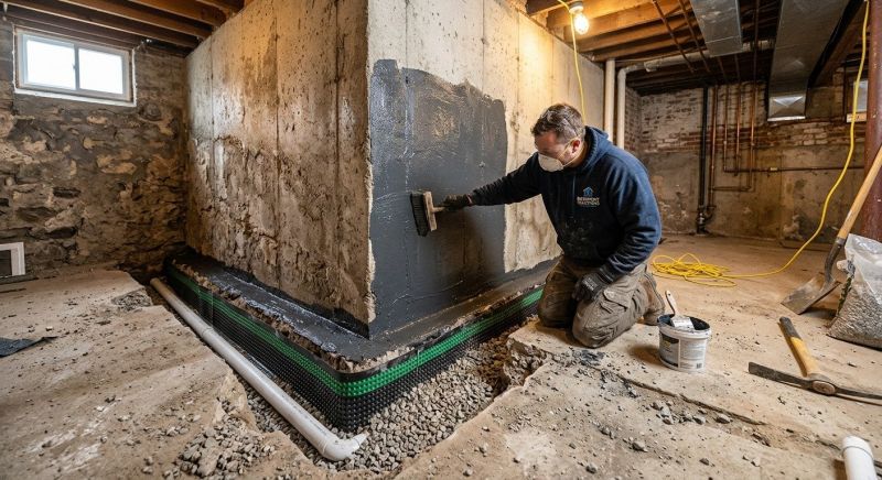 Basement Walls Waterproofing in Birmingham, AL