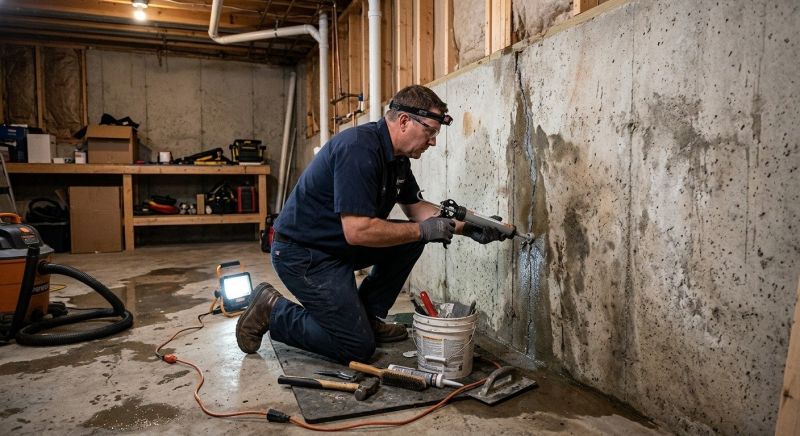 Wet Basement Repair in Tampa, FL